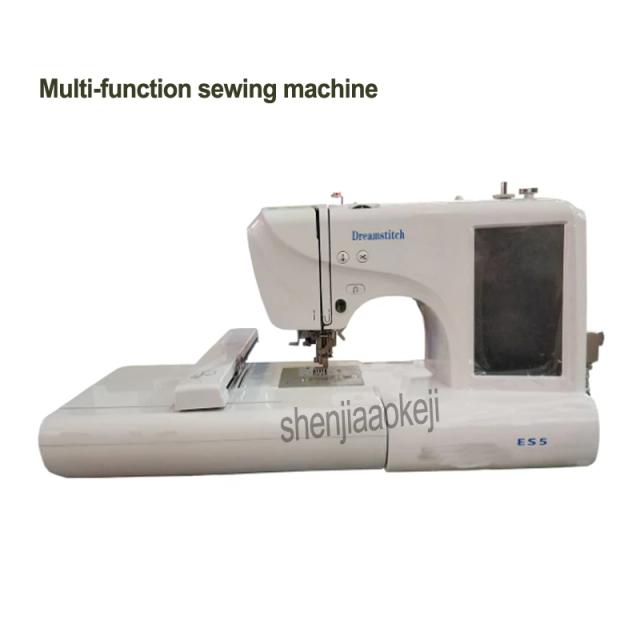 Máquina de Costura Multifuncional Compacta com Bordado Digital 220V 45W - Ideal para o Agregado Familiar