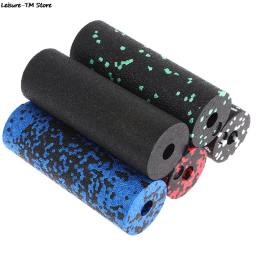 1 pçs epp oco yoga coluna espuma blocos de rolo massagem yoga bola ginásio pilates yoga exercício equipamentos fitness preto - Image 3
