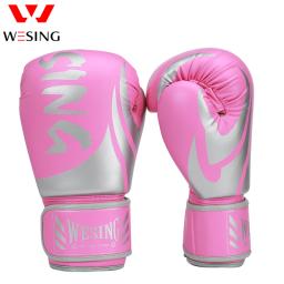 Luvas de boxe profissional wesing, luvas de mma artes marciais competição treinamento - Image 2