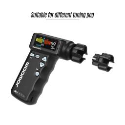 JOWOOM-T2 Ferramenta multifuncional Smart Guitar Tuner, Peg String Winder para guitarra, Ukulele Tuning Tool, bateria recarregável embutida - Image 3