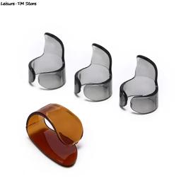 4 Pçs/set Palhetas Polegar Dedo Unhas Cordas Da Guitarra Picks Plectrums Instrumento Musical Acessórios Práticos - Image 2