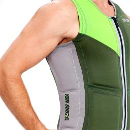 Colete salva-vidas para esportes aquáticos, colete para ski, resgate e natação, neoprene com zíper - Image 5