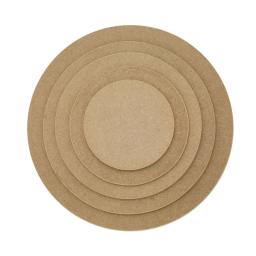 Placa De Densidade Circular para Arte De Cerâmica, Placa De Apoio, Fibra De Madeira, Cerâmica Em Branco, Placa De Secagem, Bandeja De Escultura De Argila, Ferramentas DIY - Image 4