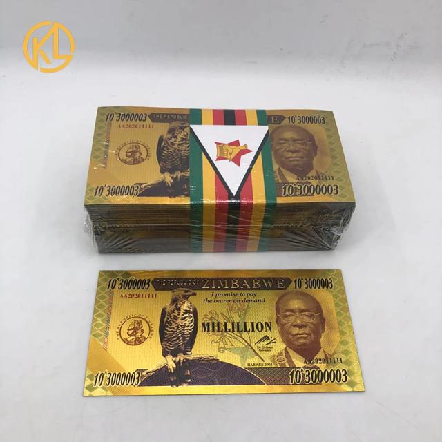 Lanterna de Ouro para Cédula de 30 Milhões de Zeros com Caixa de Madeira - Elegância para Mulheres