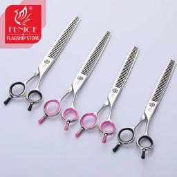 Fenice 6.75/7.0 polegada desbaste tesoura aliciamento kit para cão profissional ferramenta groomer jp440c taxa de desbaste cerca de 70% - Image 3