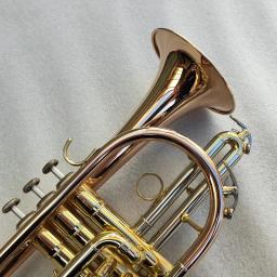Trompete de bronze com caixa e bocal, Cornetaa Bb, alta qualidade, instrumentos musicais - Image 5