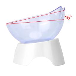 Tigela de gato antiderrapante transparente com base de suporte, Pet Food e alimentadores de água, Alimentadores de gatos e cães - Image 6