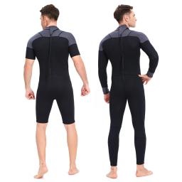 YONSUB-Traje de neoprene masculino, terno de mergulho com mangas longas e curtas, pesca submarina corporal próxima, mergulho, surf, mergulho com snorkel - Image 3