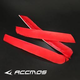 Pena para tiro com arco e flecha de caça, 100pcs, multicolor, comprimento total, pena de peru real, para fotografar - Image 4