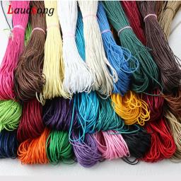 Fio De Algodão Encerado Para Fazer Jóias, 18 Cores, Corda, 1mm, DIY, Pulseira, Colar, Acessórios De Linha, 80 Metros Por Saco - Image 1