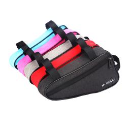 Bolsa para bicicletas com triângulo à prova d'água Bolsa com estrutura de tubo frontal Bolsa para mountain bike com estrutura para selins Acessórios para mountain bike - Image 2