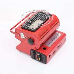 Aquecedor ao ar livre fogão de gás aquecedor viajar acampamento caminhadas equipamentos de piquenique uso duplo fogão aquecedor de ferro - Image 2
