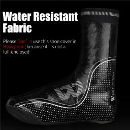 WEST BIKING Rainproof Ciclismo Sapatos Capa À Prova de Vento Impermeável Quente Das Mulheres Dos Homens Bicicleta Casacos Reflexivo Sapato Capa Protector - Image 3