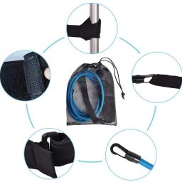 Cinto de natação ajustável para treinamento, Elastic Swim Belt, corda de segurança, ferramentas de piscina, tubos de látex Bandas, acessórios - Image 6