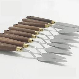 Espátula profissional, paleta de espátula para pintura, conjunto para raspar pintura, ferramentas para pintura a óleo artística, lâmina de faca - Image 6