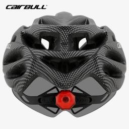 Capacete de ciclismo com luz LED para homens e mulheres, estrada, MTB, mountain bike, bicicleta, viseira, acessórios de bicicleta, 54-62cm - Image 2