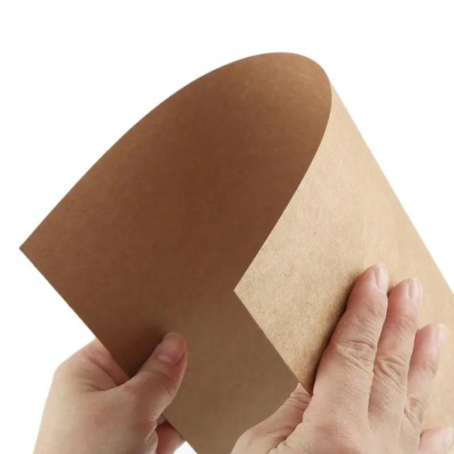 Papel Kraft Duro A4 para Cartões e Artesanato DIY - 10 Folhas de Alta Qualidade 70-400gsm
