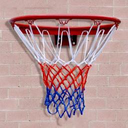 1 conjunto excelente sistema de basquete alta tenacidade padrão 45cm fixado na parede aro basquete gols aro e net - Image 1
