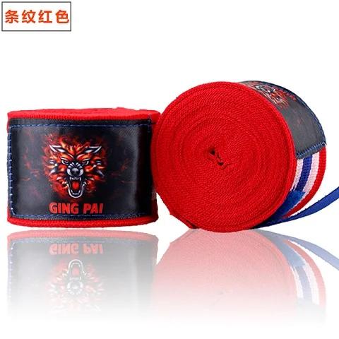 Faixa de mão colorida para boxe, 5m/3m, 2 peças, atadura, muaythai, mma, treinamento, boxe, proteção do pulso, punho - Image 1
