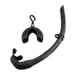 Demet-mergulho dobrável snorkel, mergulho molhado snorkel, cor pura, frete grátis - Image 4