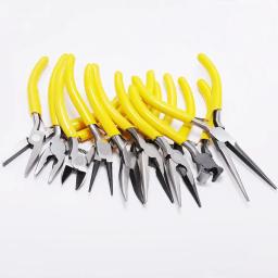 Jóias Alicates Ferramentas e Kit de Equipamentos, Agulha Longa, Nariz Redondo, Fio Cortante, Alicates para Fazer Jóias, Acessórios para Ferramentas DIY - Image 4