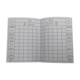 O cartão do árbitro do futebol, 1 grupo, caderno com o cartão vermelho e o amarelo assobia, equipamento útil para o árbitro, futebol, futebol - Image 4