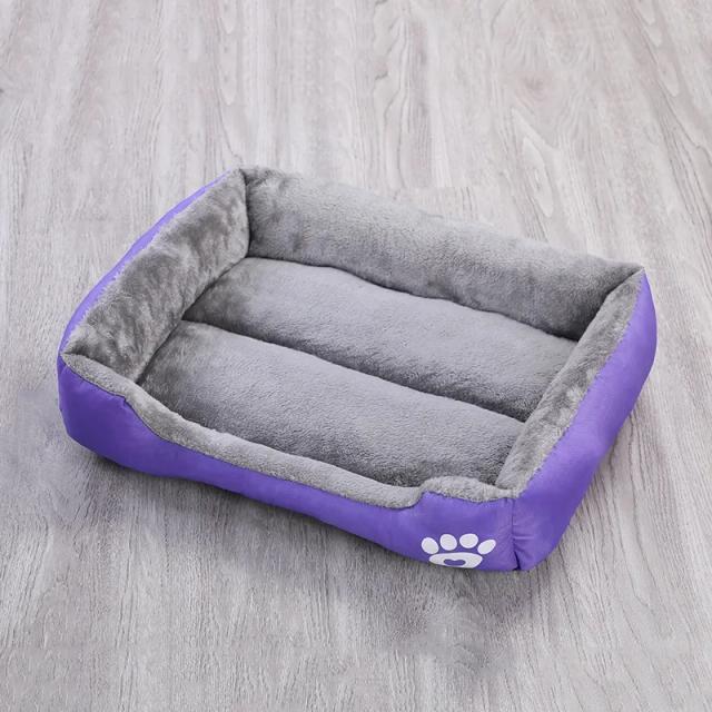 Cama de Pelúcia XXL Lavável para Cães Grandes - Sofá Macio e Quente para o Inverno