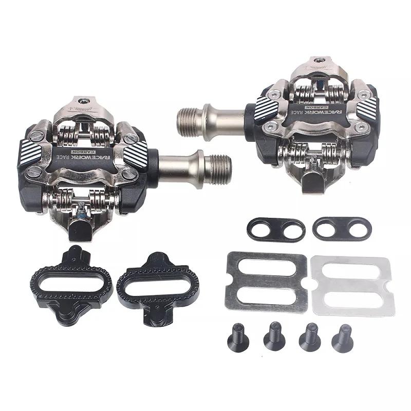 RACEWORK-M211 Pedais de bicicleta, Mountain Bike Pé Resto, Auto-Locking, Clip, Grampo, SPD Ciclismo, Pedais MTB - Image 1