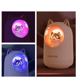 Novo bonito do animal de estimação umidificador mini casa pequena hidratação aromaterapia carro criatividade ar urso usb umidificadores - Image 4