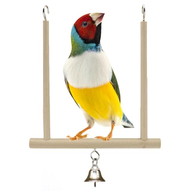 Gaiola de Pássaros de Brinquedo para Pendurar na Cabana - Ideal para Papagaios e Atrações de Pássaros