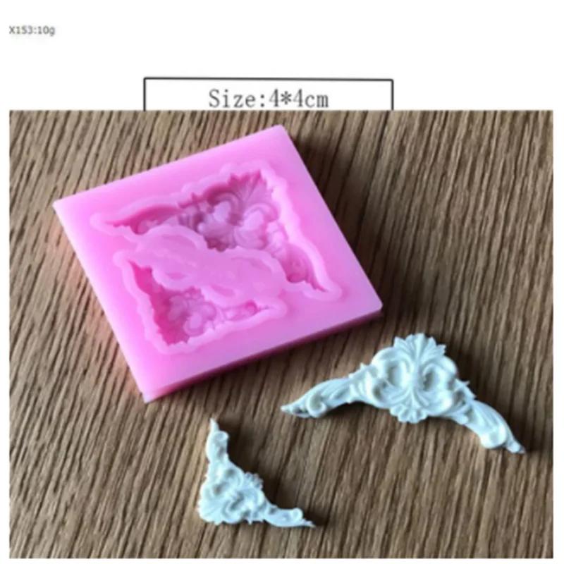 Molde de silicone para artesanato faça você mesmo, borda de alívio de borda, molde de argila 3d para pasta, escultura, cerâmica, ferramentas, moldura para cozimento, venda imperdível - Image 1