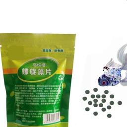 Spirulina Alimento Saudável para Animais, Plantas Naturais, Comprimidos de Algas, Peixe-Gato, Peixes Ornamentais, Ração, 100g - Image 3
