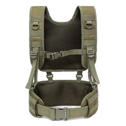 Colete tático militar com cinto destacável, Molle Peito Rig, Airsoft, Equipamento de Paintball do Exército, Caça ao ar livre - Image 1