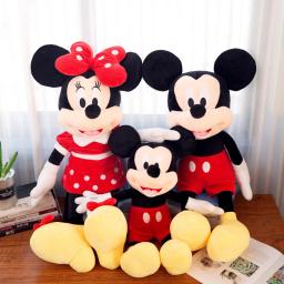 Disney-Mickey Mouse peluches infantis, bonecas de anime kawaii, modelos recheados da Minnie, presente de aniversário e Natal 40-120cm - Image 3