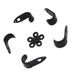 Saxofone Thumb Resto Acessórios, ABS Finger Holder para Sax Alto Tenor Soprano, Peças de Instrumentos Musicais, Acessórios de Sopros, 5 pcs por conjunto - Image 2