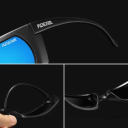 Kdeam-óculos de sol com lentes polarizadas para esportes ao ar livre, modelo masculino com design mínimo de 2021, capa rígida - Image 3