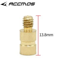 Balança de cobre adicional 50 peças, arquearia-bob 25 peso de grão para id 6.2mm flecha eixo inserir broadhead acessórios de caça - Image 2