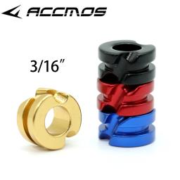 Arco de alumínio composto para tiro com arco, acessórios para arco de caça com visão noturna, peep, arquearia, 1/8 "3/16", 1 peça - Image 3