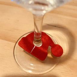 Marcador de copo para vinho, 9 modos, decoração criativa para copo, identificador de festa, festival, suprimentos para natal - Image 4