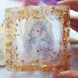 Folha de papel alumínio para decoração, faça você mesmo, brilhante, folha de ouro, floco de luxo, resina, arte, decoração e dourado, suprimentos para fazer joias 3g - Image 6
