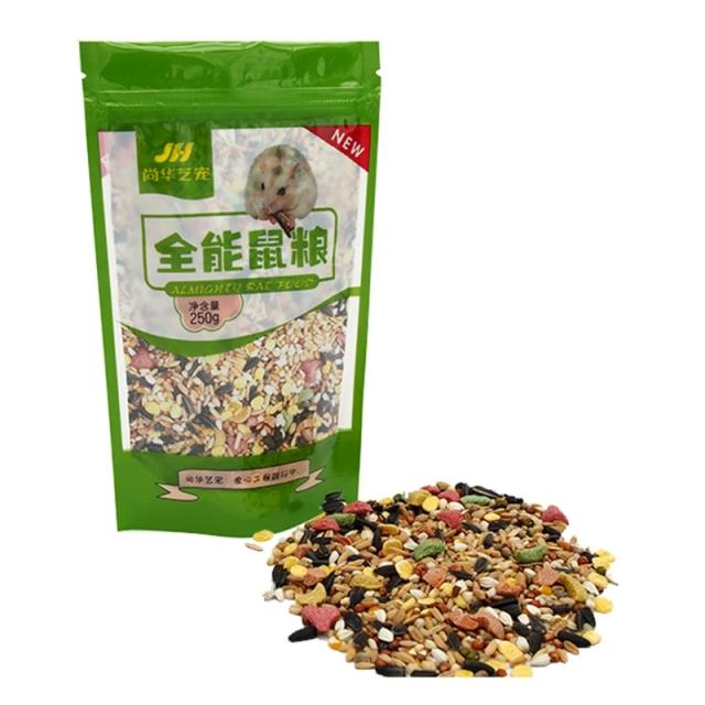 Mistura Essencial de Alimentos para Hamsters: Nutrição Avançada para uma Dieta Saudável - Disponível em 0,22 lbs e 0,55 lbs