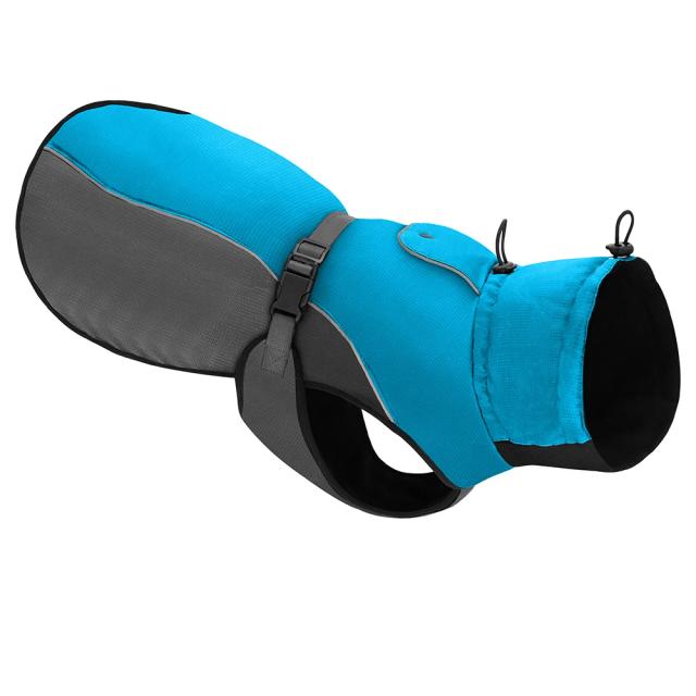 Jaqueta Impermeável Refletiva para Cães Médios e Grandes - Casaco Quente para Bulldog Francês e Outros Animais XL-6XL