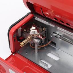 Aquecedor ao ar livre fogão de gás aquecedor viajar acampamento caminhadas equipamentos de piquenique uso duplo fogão aquecedor de ferro - Image 4