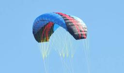 Parachute Power Paraglider para adultos, Kitesurfing Kite Bar, Rainbow Outdoor Games - Image 3