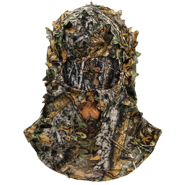 Máscara de Camuflagem Ghillie com Chapéu Frondoso - Acessórios 3D para Caça e Camuflagem em Peru