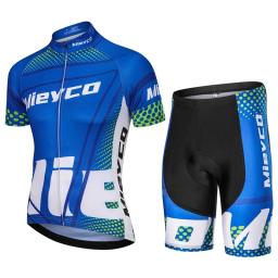 Homens respirável ciclismo jersey set, treino, MTB esporte corrida, roupa de bicicleta, curto bicicleta roupas, verão - Image 2