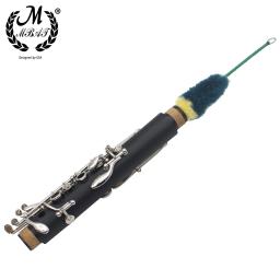 M mbat clarinete escova de alta qualidade woodwind instrumento acessórios fibra macia limpeza interna cotonete ferramentas manutenção música - Image 4