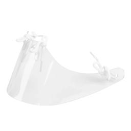 Hóquei protetor claro capacete de hóquei viseira anti-nevoeiro anti-risco extraordinária clareza óptica pescoço guarda equipamento de proteção - Image 1