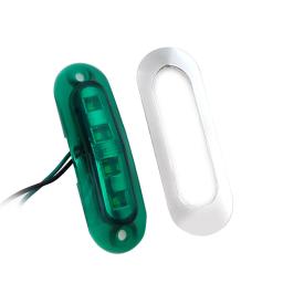Impermeável LED Barco Navegação Luz, vermelho, verde, azul, lâmpada de sinal, Marine Yacht Luz de advertência, 12V, 24V, 2Pcs - Image 3