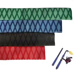 Luva termo retrátil de x-tubo, para vara de pesca, apertos com antiderrapante, à prova d'água e isolamento, 0.5m, reparação durável - Image 1